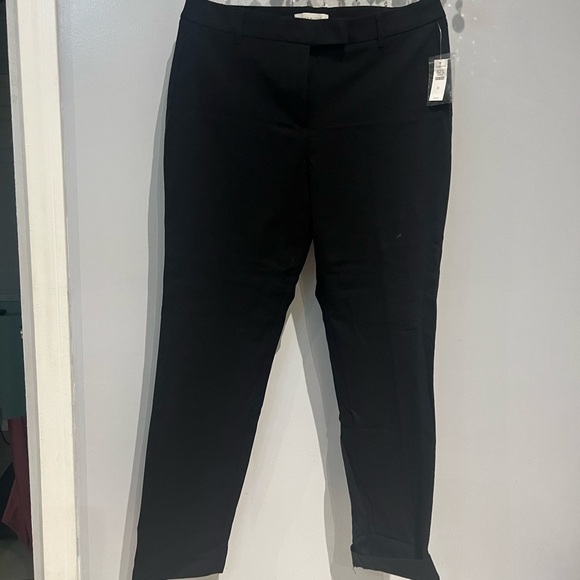 Talbots Black Slim Fit Trousers size 10 - Picture 1 of 4